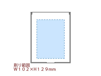フロストスクエアミラー Lの画像