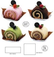 ロールケーキタオルの画像