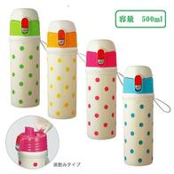 ポルカドット 直飲みマイボトル500mlの画像