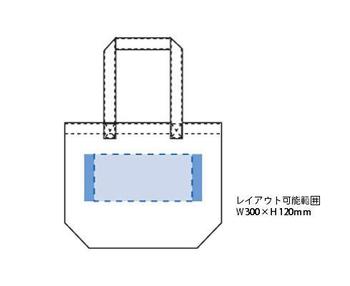 キャンバスアウトハンドルトート L ナチュラルの画像