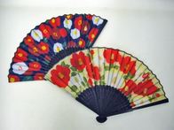 椿 扇子の画像