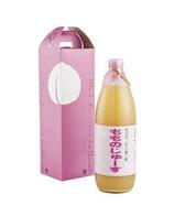 完熟100%ジュース1000ml 山梨ももの画像