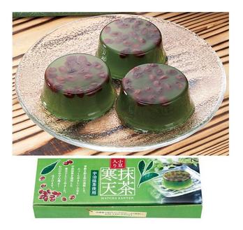 宇治抹茶寒天ゼリー3個組