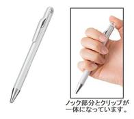 メタリックカラーボールペン ホワイトの画像