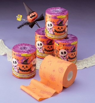 ハロウィントイレットロール(柄有)