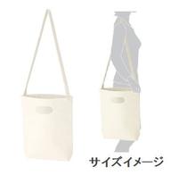 厚手キャンバスショルダートート(オーバル)の画像