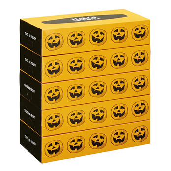 ハロウィンBOXティッシュ150W5個組