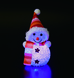 クリスマス・LEDカラフルスノーマン