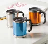 クリアステンレスマグカップ380ml1個の画像