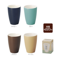 二重構造 陶製カップの画像