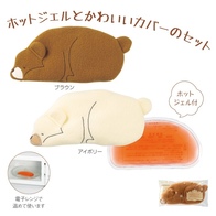 くるまりクマさん ホットジェル&カバーの画像