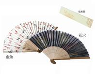 華雅シルク扇子の画像