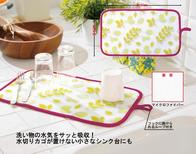 キッチンひろびろ水切りマットの画像
