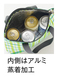 マドラスチェック 保冷温バッグ