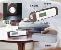 LEDライト付きクロックの画像
