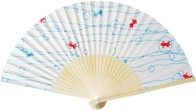 白竹流金扇子の画像