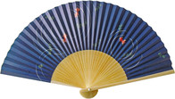 白竹中彫 金魚扇子の画像