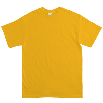 ヘビーウェイトTシャツ ゴールド