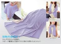 ラベンダーソルベ 涼感ストールの画像