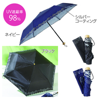 ルポワン・晴雨兼用折りたたみ傘の画像