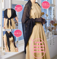 シャンテ・プリーツマルチストールの画像