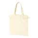 厚手コットンガゼット巾着トート(M) ナチュラル