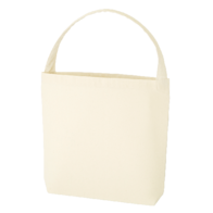 厚手コットンショートショルダートート ナチュラルの画像