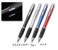 ロゴが光るタッチ付ボールペンの画像