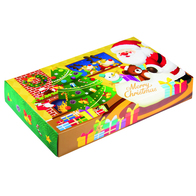 クリスマスBOXティッシュ40Wの画像