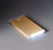 高輝度ライト付 モバイルチャージャー4000mAh
