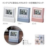 メタルカラー デスククロックの画像