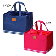 ボトムボーダー保冷ショッピングバッグの画像