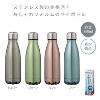 スプラッシュ ステンレスボトル360mlの画像