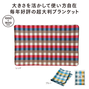 カラフルブロック ビッグブランケット