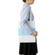 不織布カラーパネルボーダートート