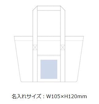不織布保冷レジカゴトートの画像