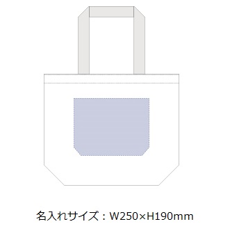 ジュートコットントート Lの画像