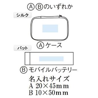 ケース付モバイルバッテリーセットの画像
