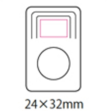 アナログクリップクロックの画像