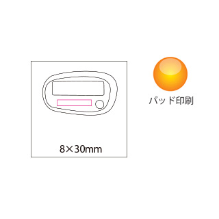 歩数計の画像
