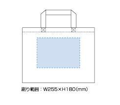 キャンバスカレッジトート L ワイト ナチュラルの画像
