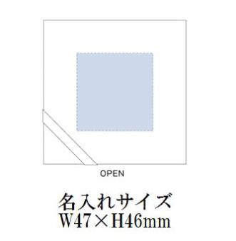 デニムケース付メモの画像