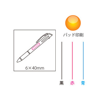 3色ボールペンの画像