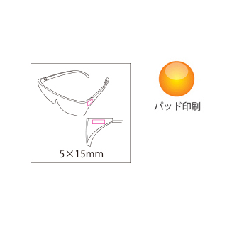メガネ型ルーペの画像